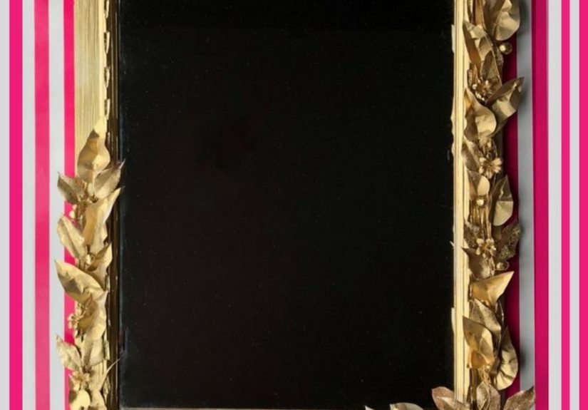 How to Make an Anthropologie Inspired Mirror DIY