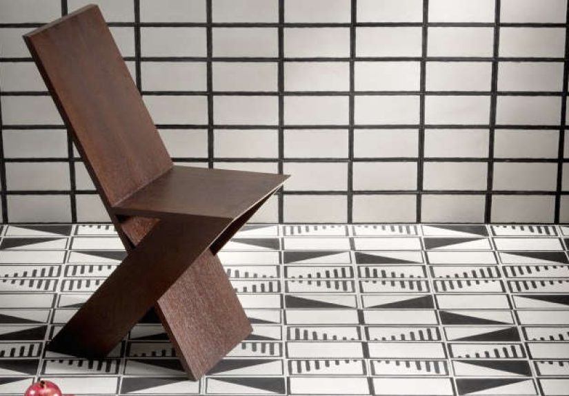 Living in Black and White: Commune's New Concrete Tiles