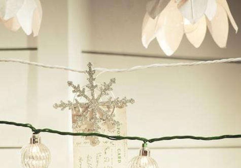 Mercury Glass Globe String Lights