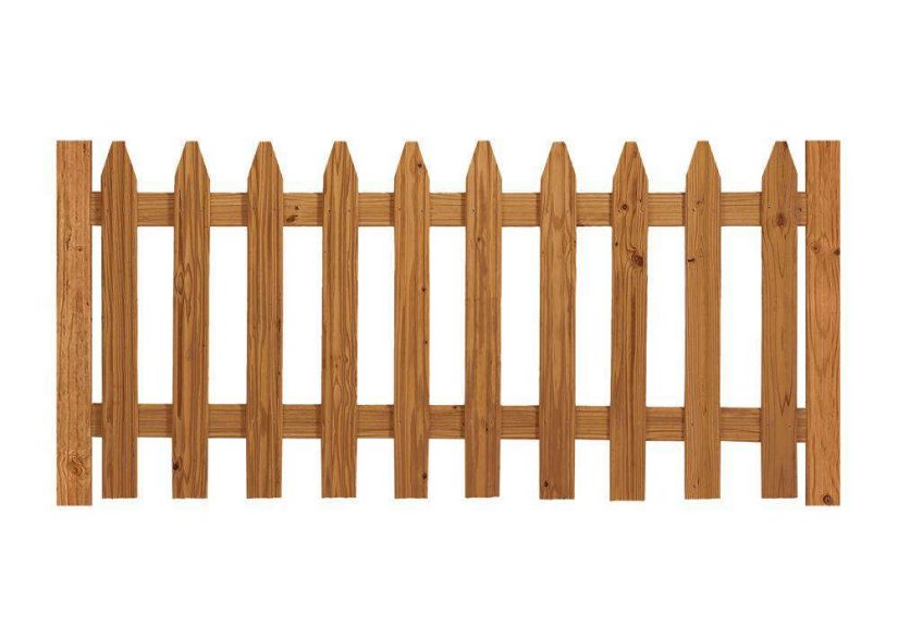 Pressure-Treated Cedar-Tone Moulded Fence Post