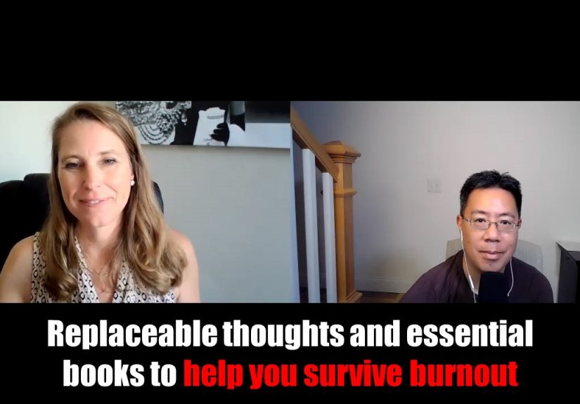 Replaceable Thoughts and Essential Books to Help You Survive Burnout