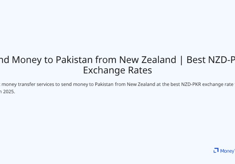 Send Money to Pakistan from New Zealand