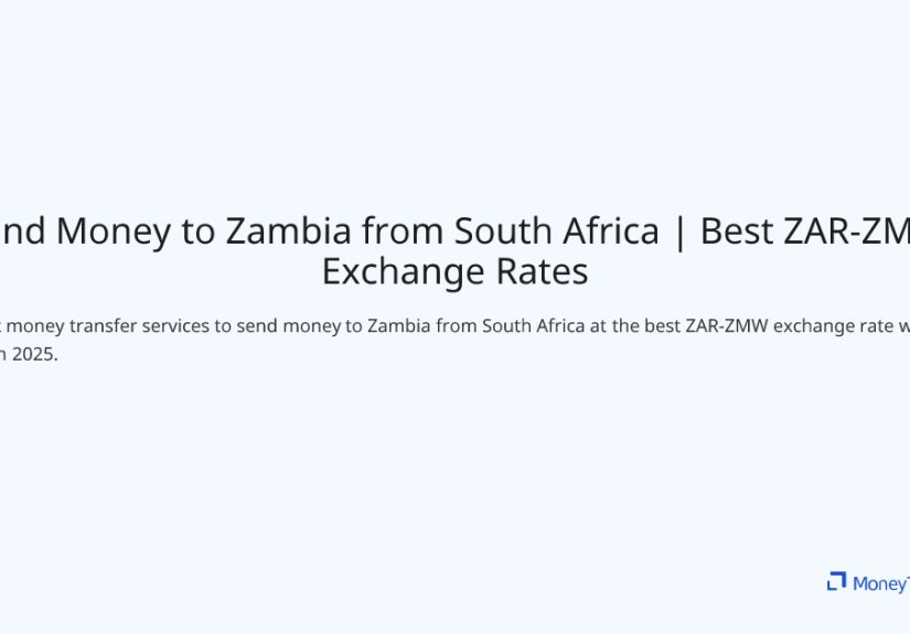 Send Money to Zambia from South Africa