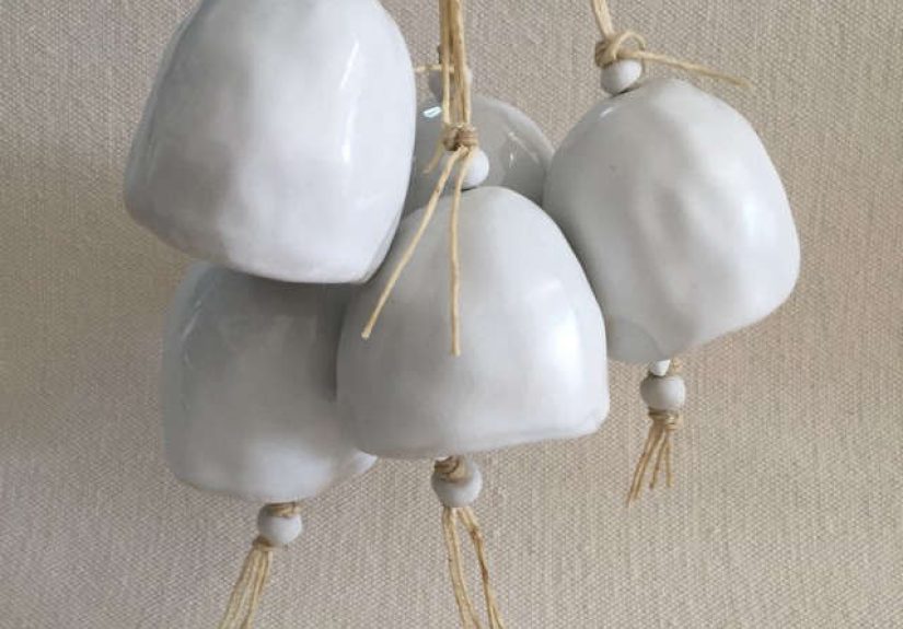 Tiny Simple White Bell