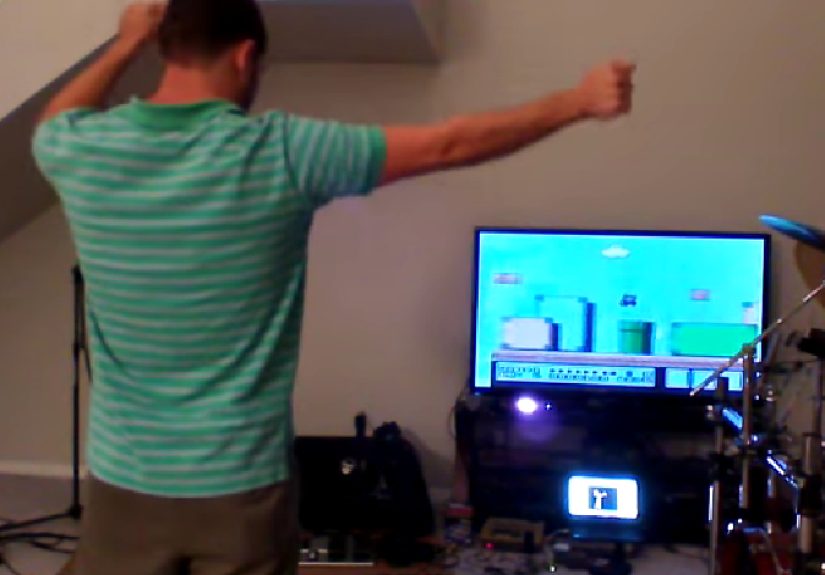 Using Kinect To Play Super Mario Bros 3 On NES Ensures Quick Death