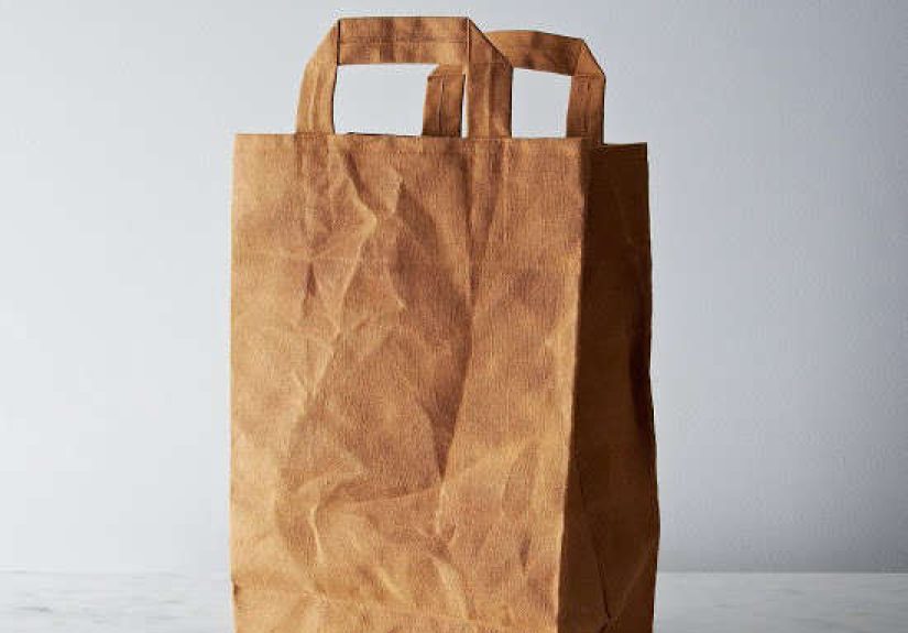 Waxed Canvas Market Bag