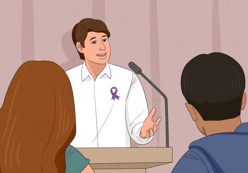 What Causes is the Purple Ribbon Used For?