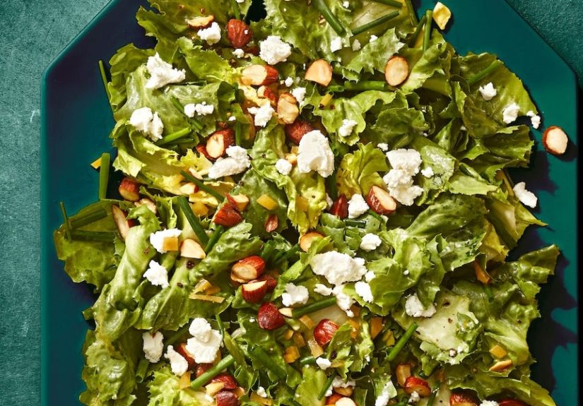 Best Escarole Salad with Preserved Lemon Vinaigrette Recipe - How To Make Escarole Salad with Preserved Lemon Vinaigrette