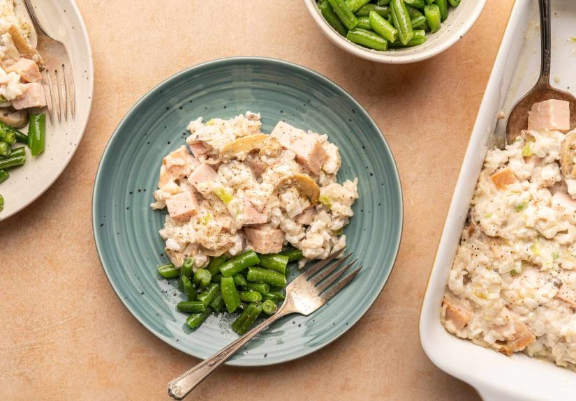 Easy Turkey & Rice Casserole Recipe