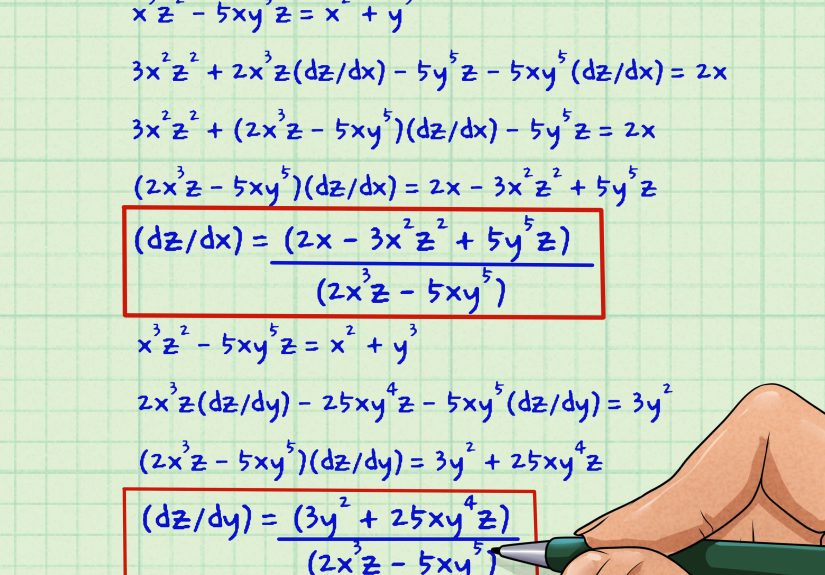 How to Do Implicit Differentiation: 7 Steps