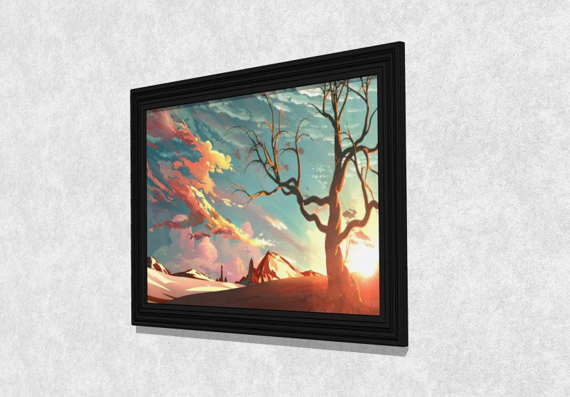 How to Hang Pictures on a Concrete Wall