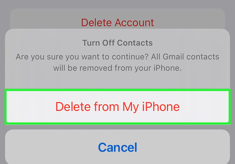 How to Remove Email Contacts from an iPhone: 6 Steps