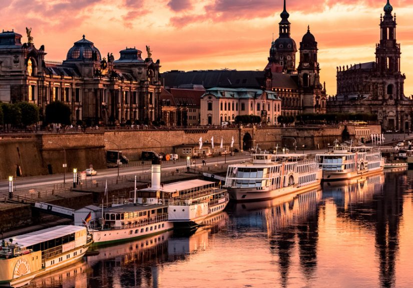 I Invite You To Walk Through The Streets Of Dresden At Night