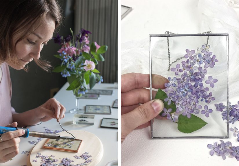 I Quit My Job To Follow My Passion Of Delicate Framed Herbariums