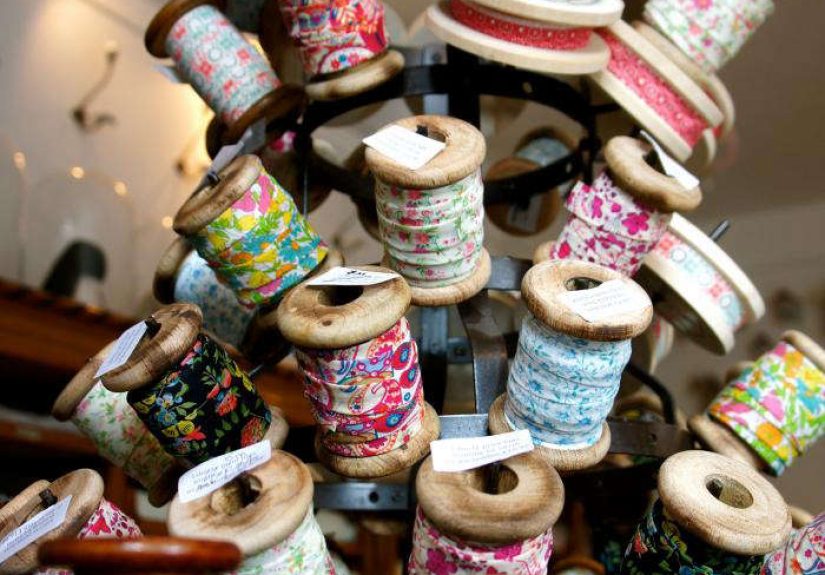 Liberty Print Bias Binding