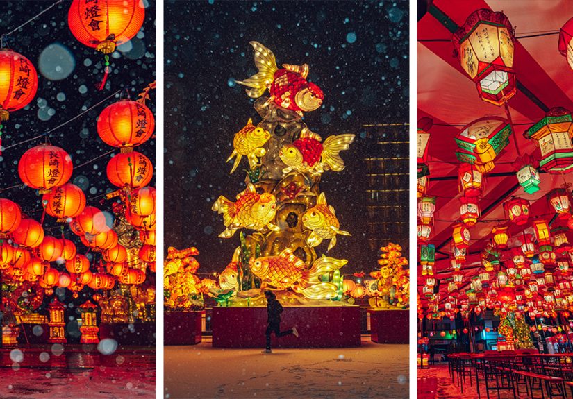 My 15 Images Of Nagasaki Lantern Festival In Snow, Which Is A Rare Occurrence