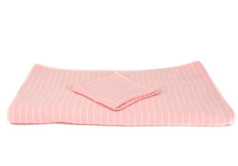 Pin Stripe Towel - Pink