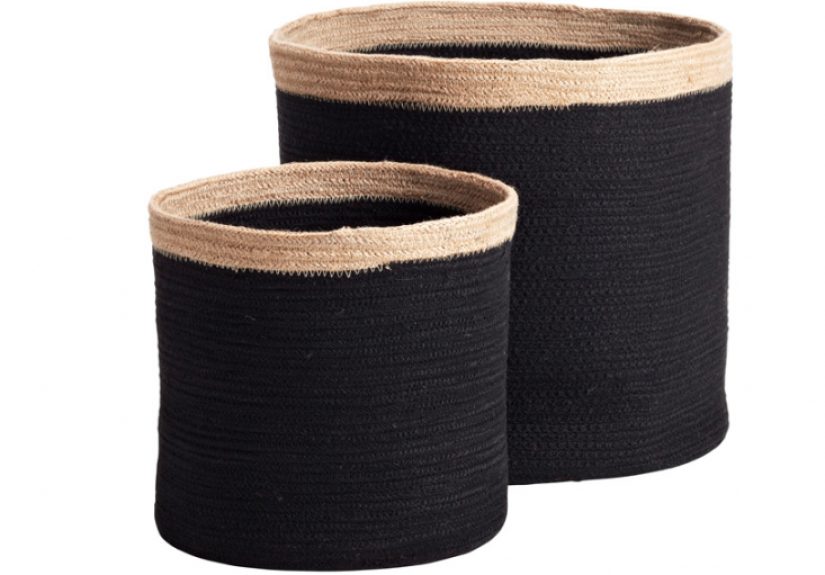 Summer Storage: Jute Containers for Under 25 Dollars