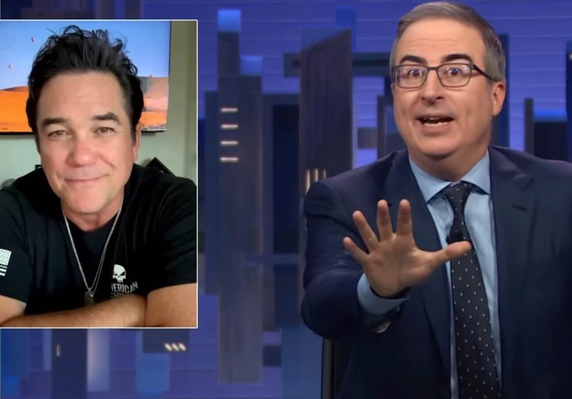 The John Oliver/Dean Cain Feud Is Officially On